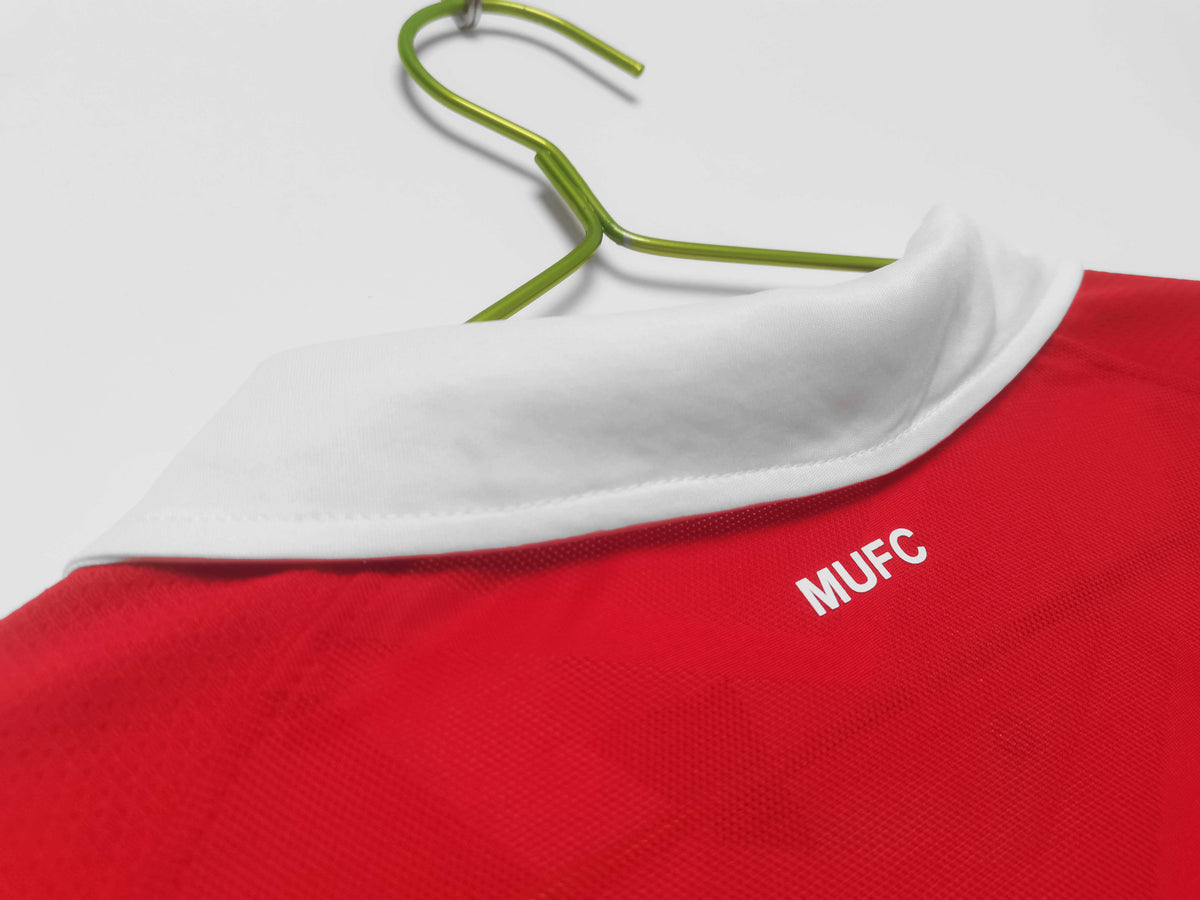 Maillot Manchester United 2010/11 Domicile Manches Longues Rétro — vue 3