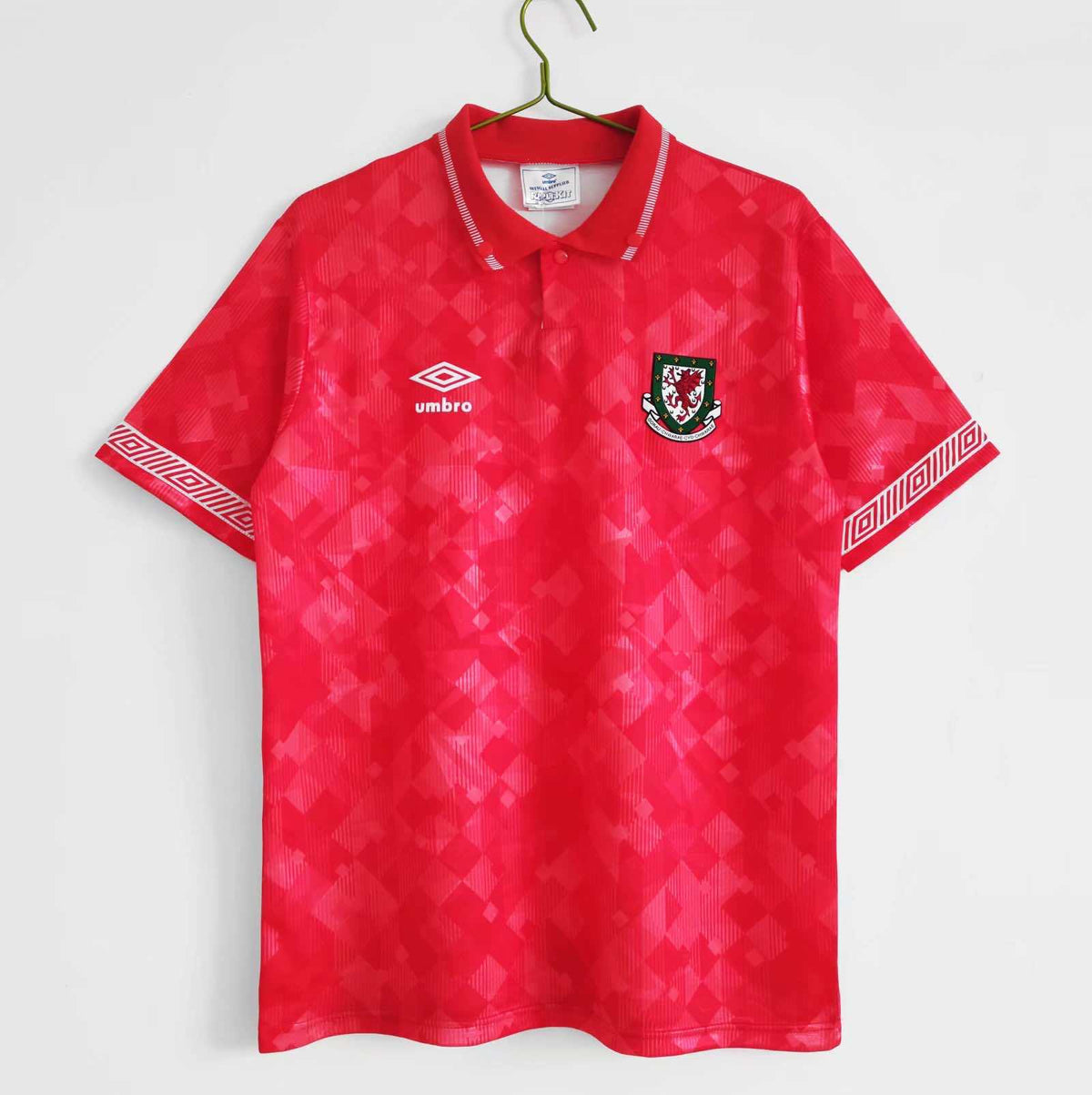 Maillot Pays de Galles 1990/92 Domicile Rétro — vue 6