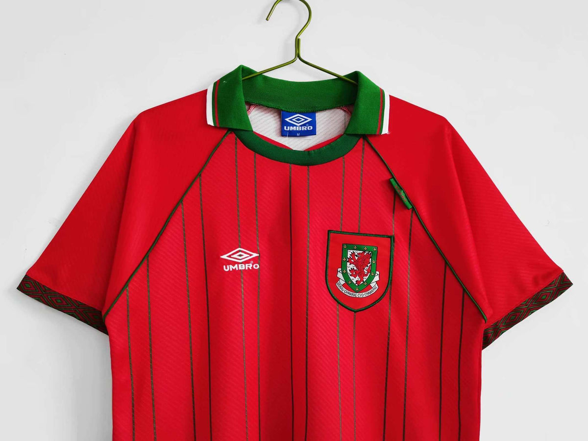 Maillot Pays de Galles 1994/96 Domicile Rétro — vue 2