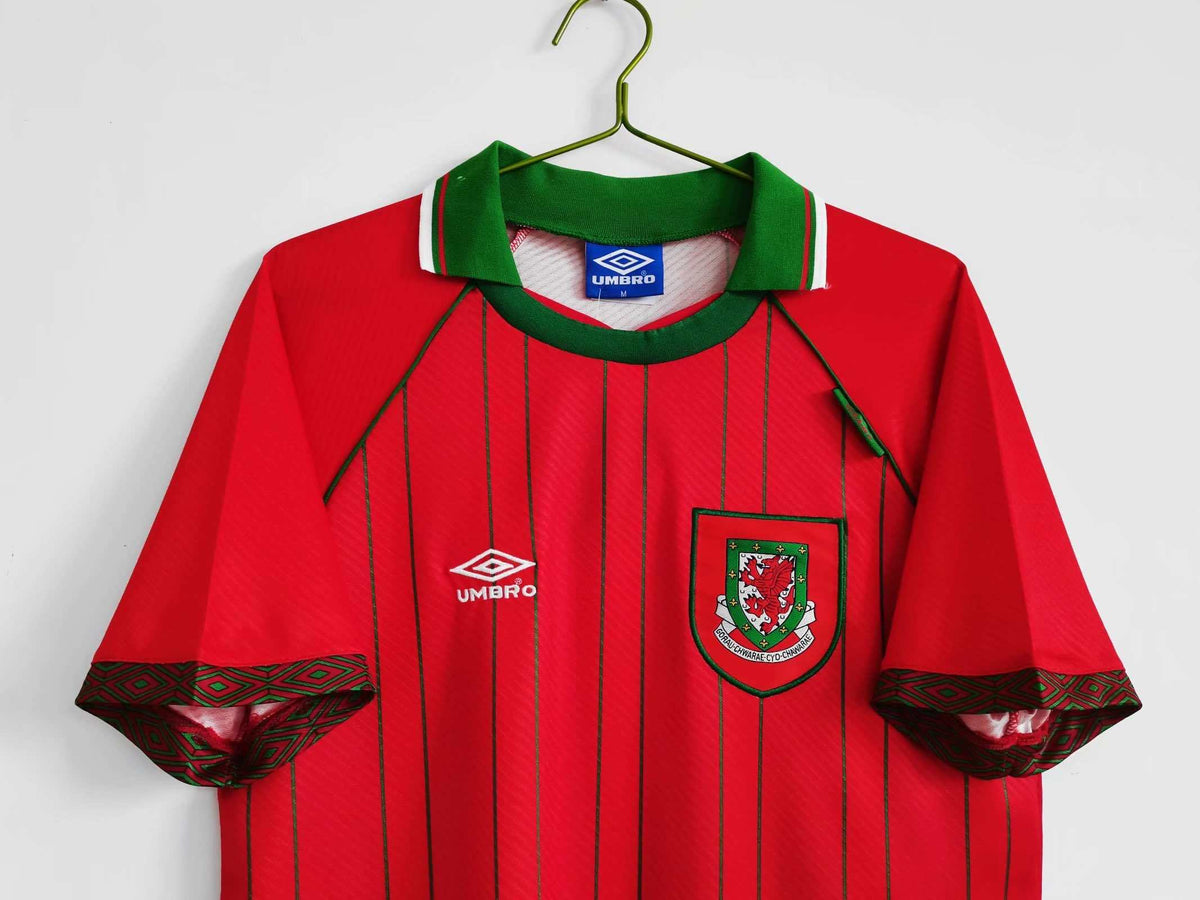 Maillot Pays de Galles 1994/96 Domicile Rétro — vue 6
