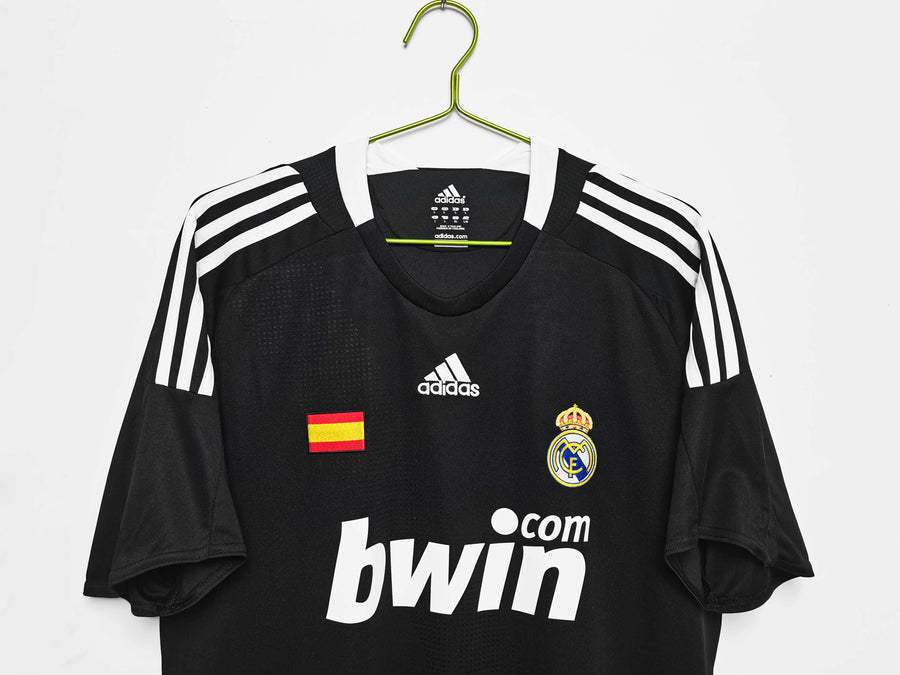 Maillot Real Madrid 2008/09 Extérieur Rétro — vue 4