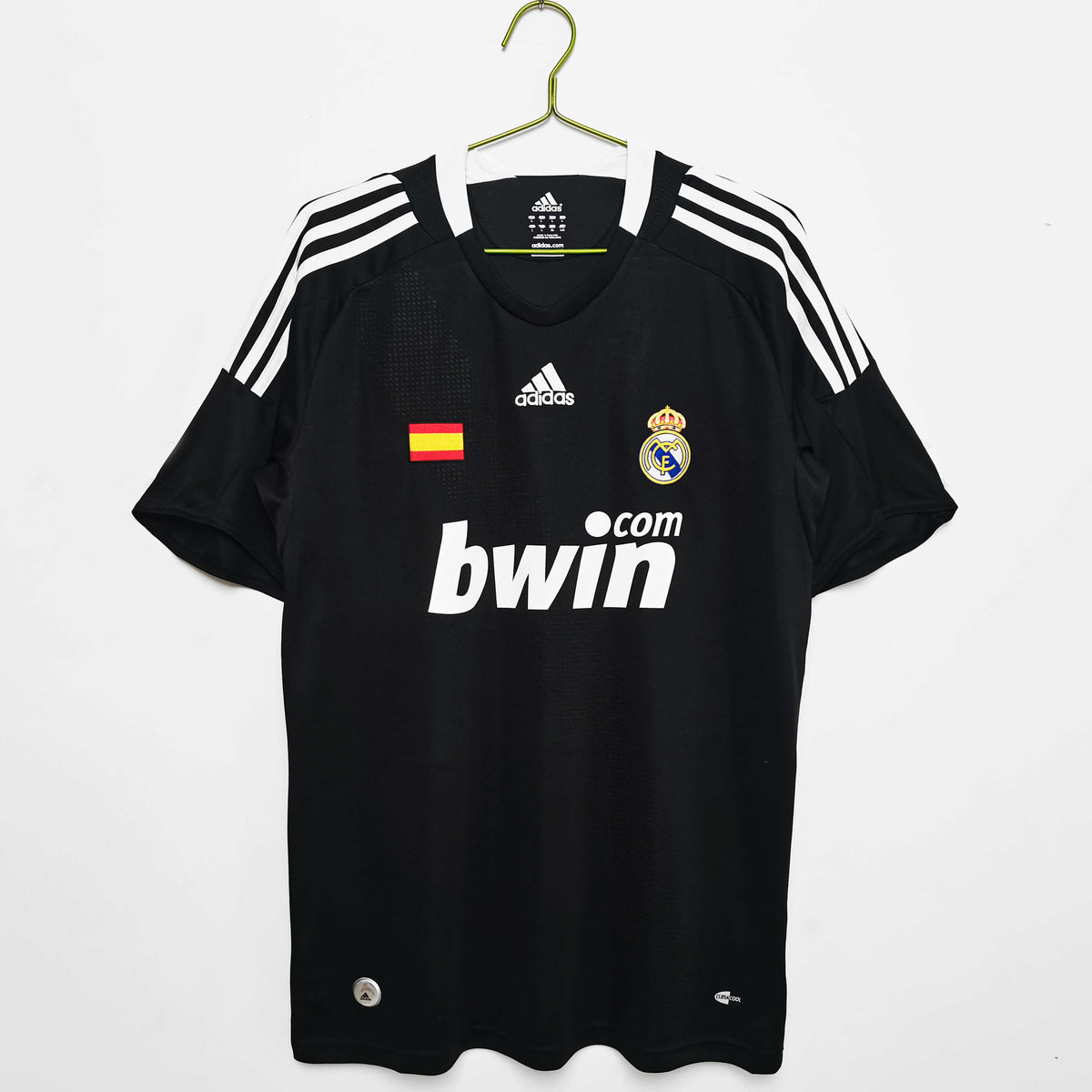 Maillot Real Madrid 2008/09 Extérieur Rétro — vue 7