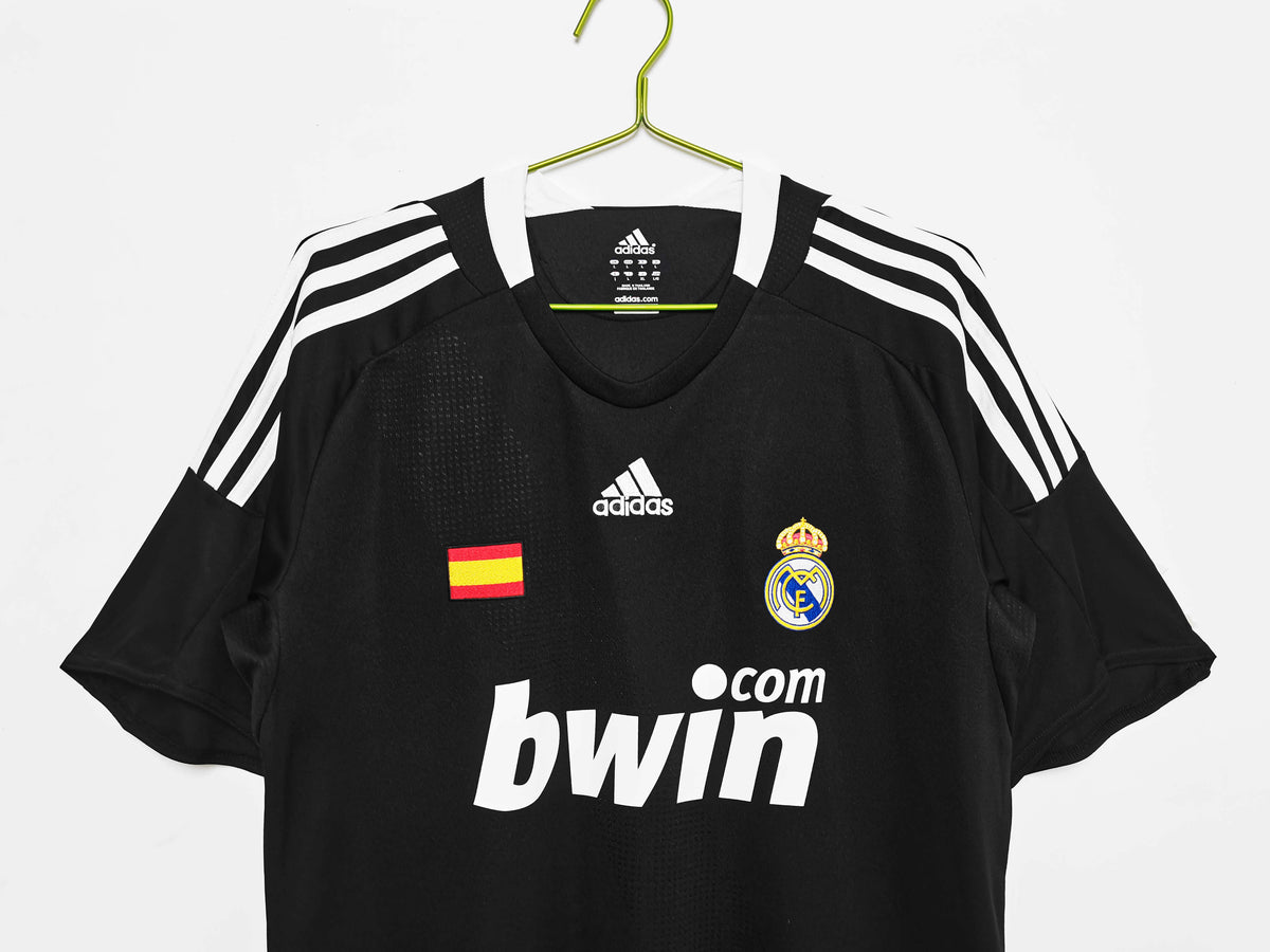 Maillot Real Madrid 2008/09 Extérieur Rétro — vue 8