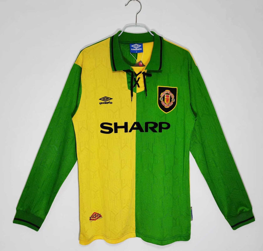 Maillot Manchester United 1992/94 Manches Longues Rétro — vue 7