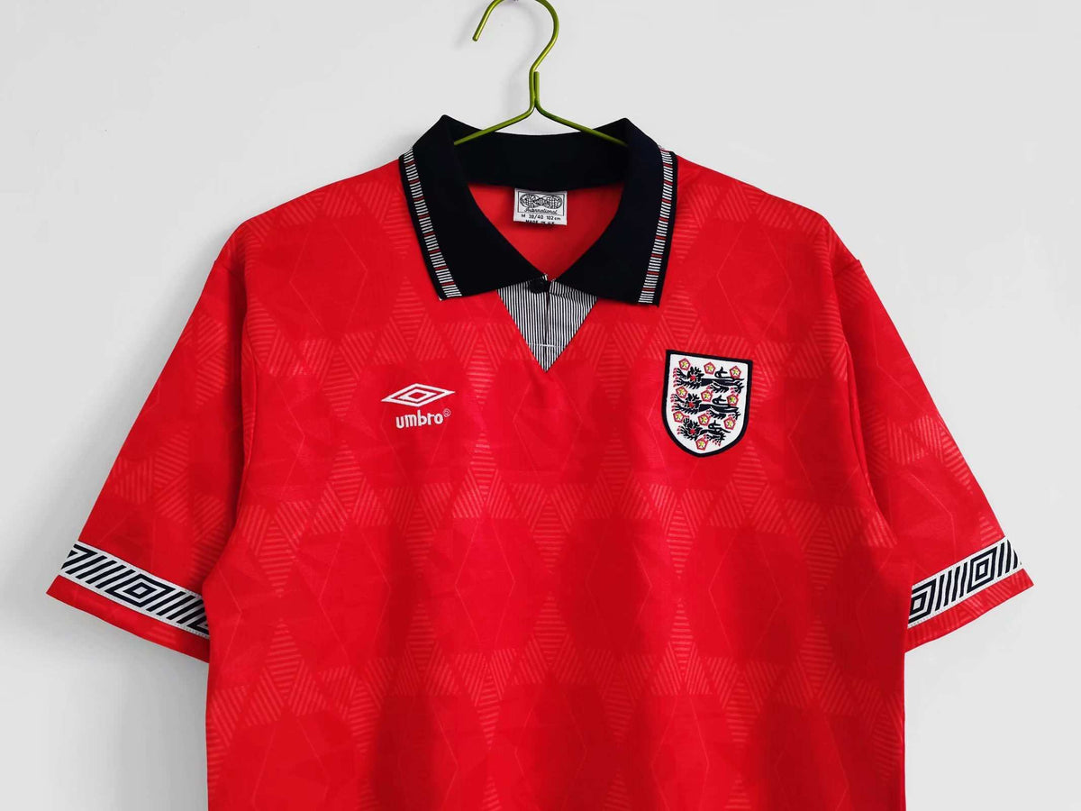 Maillot Angleterre 1990 Extérieur Rétro — vue 2