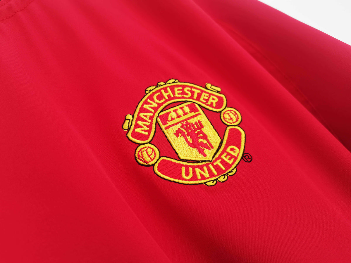 Maillot Manchester United 2002/04 Domicile Manches Longues Rétro — vue 2