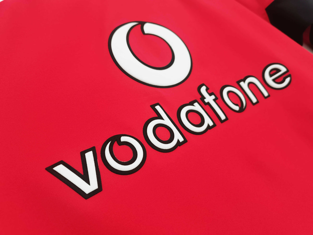 Maillot Manchester United 2002/04 Domicile Manches Longues Rétro — vue 8
