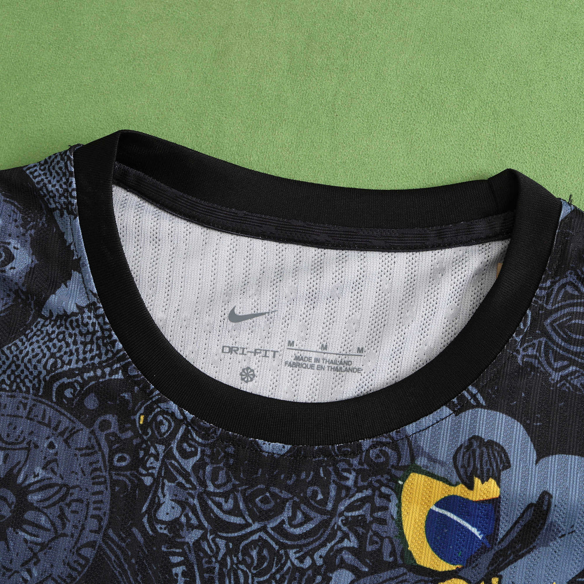 Maillot Brésil 2024 — Jesus · Édition Spéciale · Version Joueur — vue 3