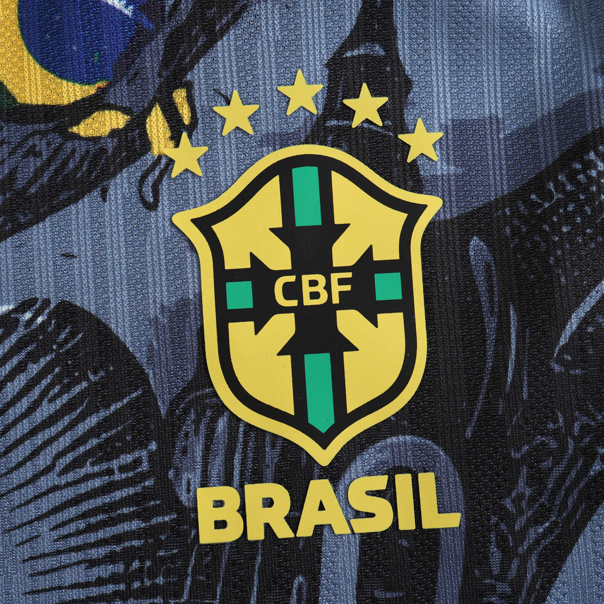 Maillot Brésil 2024 — Jesus · Édition Spéciale · Version Joueur — vue 6