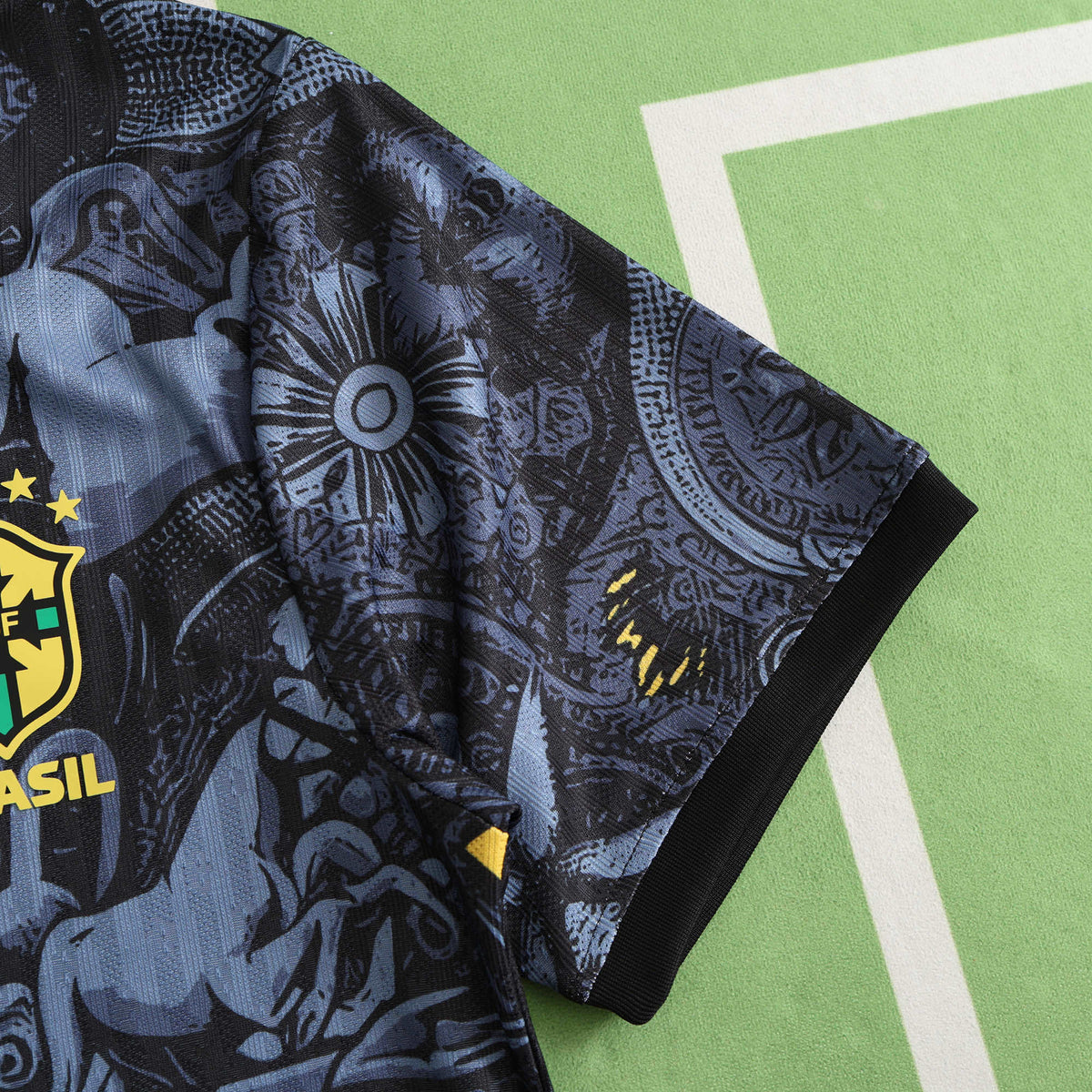 Maillot Brésil 2024 — Jesus · Édition Spéciale · Version Joueur — vue 8