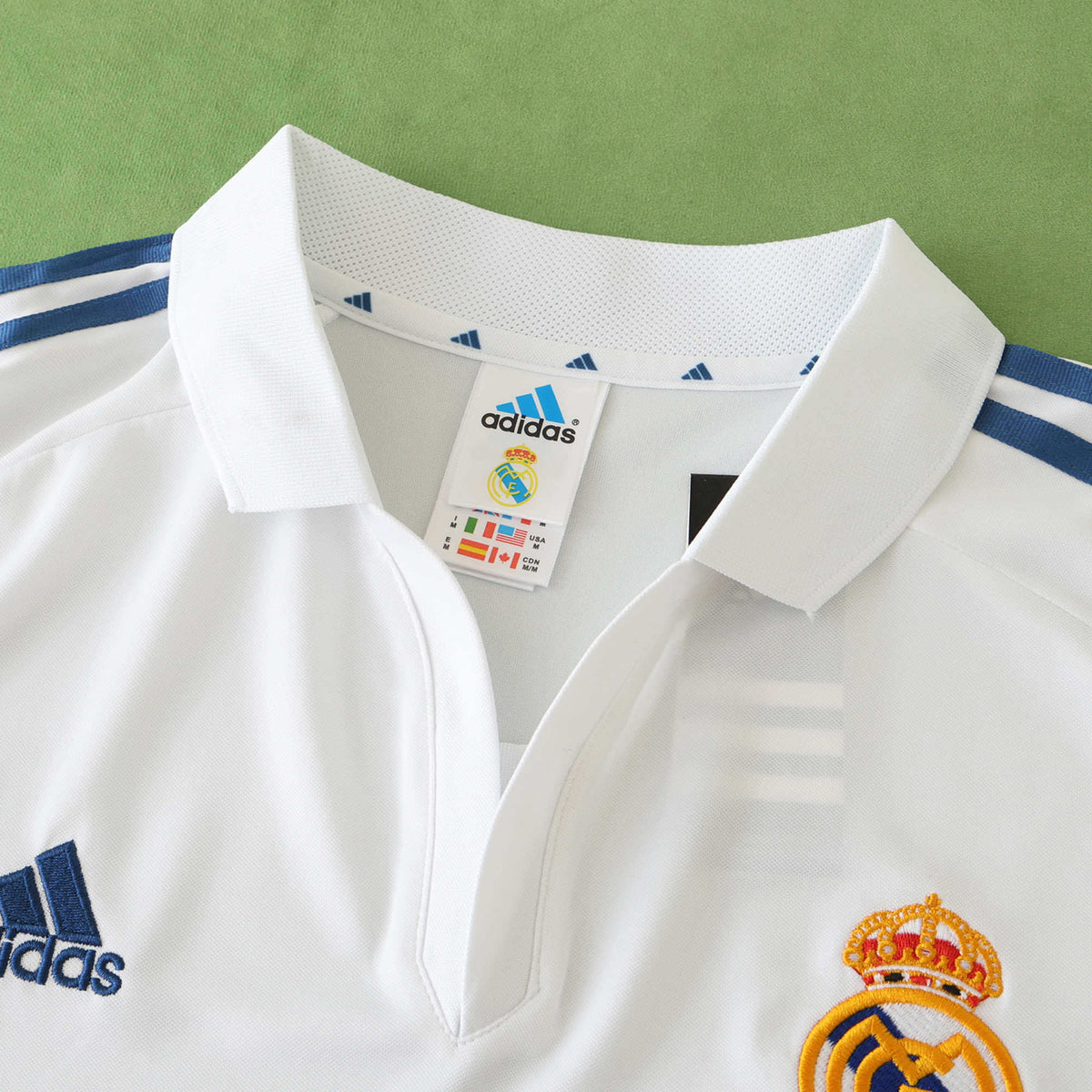Maillot Real Madrid 2001/02 Domicile Rétro — vue 3