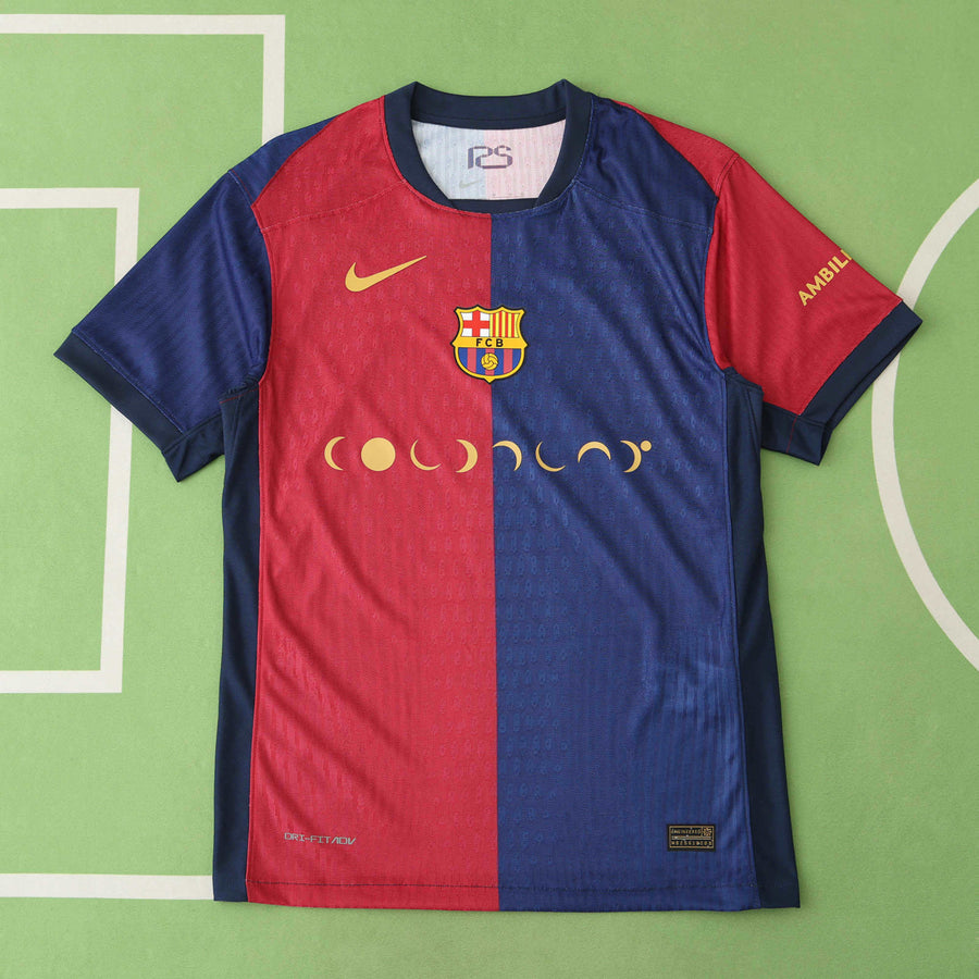 Maillot FC Barcelone 2024/25 — x Spotify x Coldplay · Version Joueur