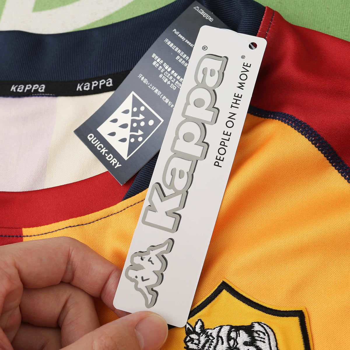 Maillot AS Roma 2000/01 Domicile Rétro — vue 5