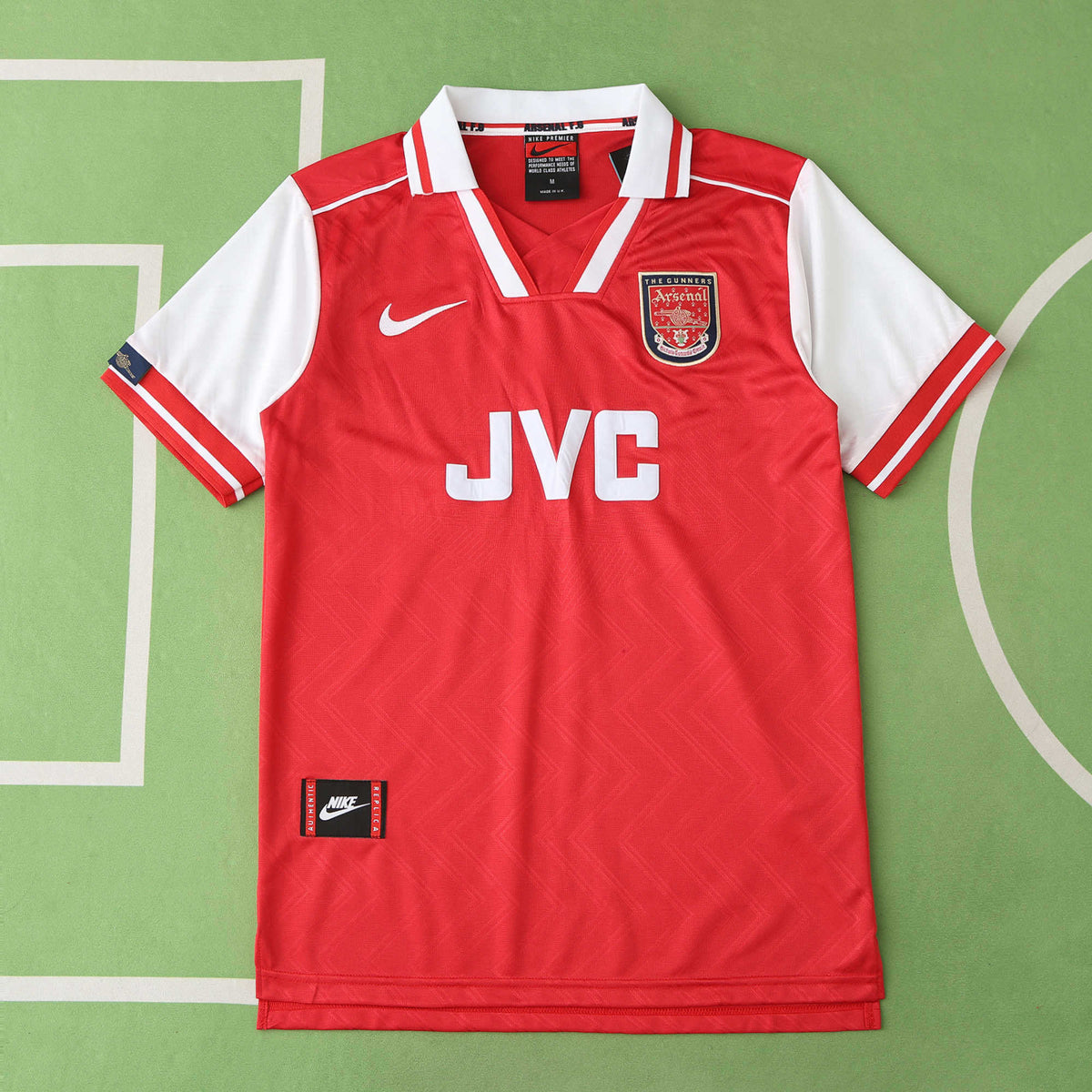 Maillot Arsenal 1996/97 Domicile Rétro — vue 2