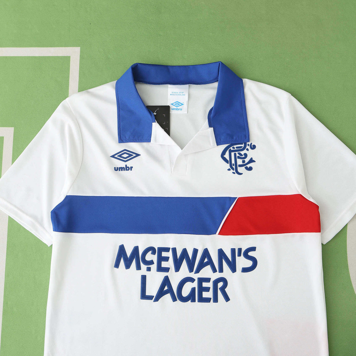 Maillot Rangers FC 1994 Extérieur Rétro — vue 2
