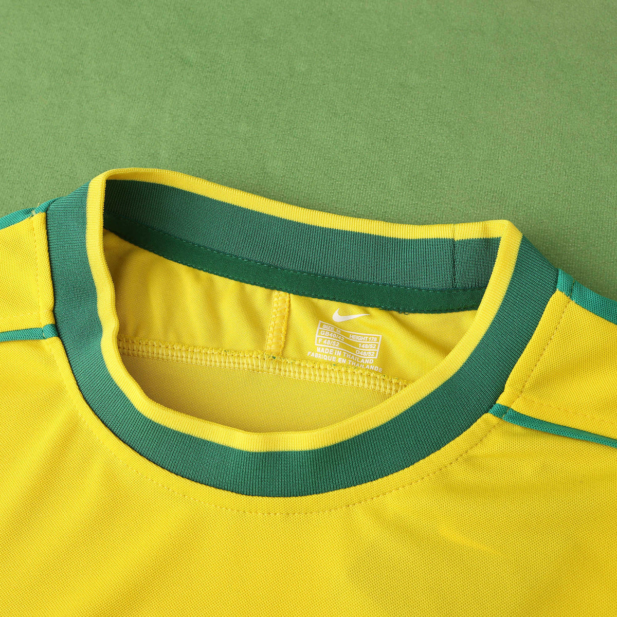 Maillot Brésil 1998 Domicile Rétro — vue 3
