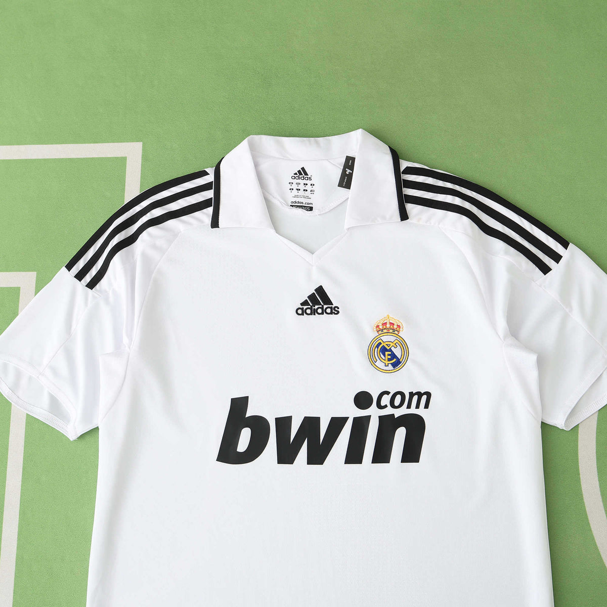 Maillot Real Madrid 2008/09 Domicile Rétro — vue 3