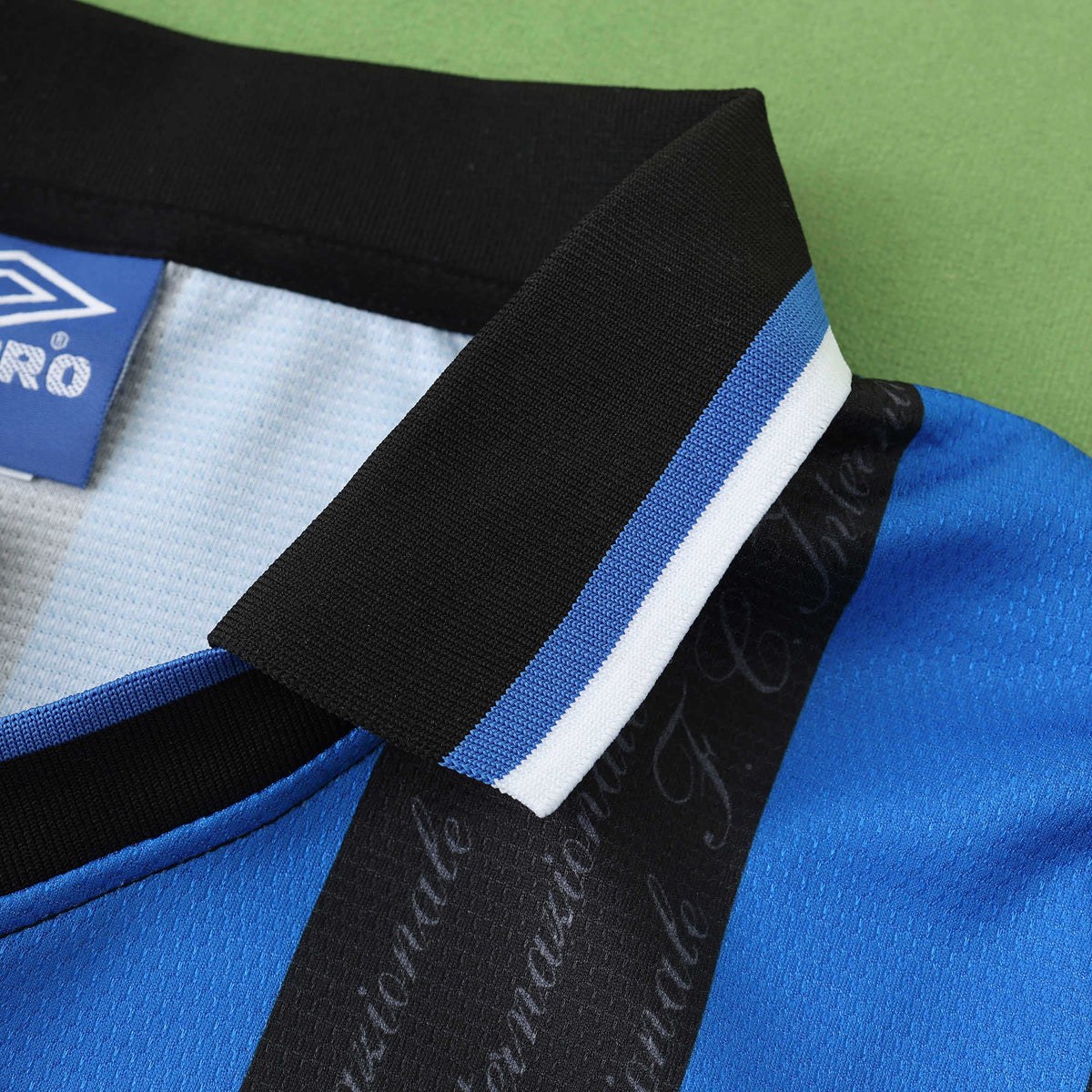 Maillot Inter Milan 1997/98 Domicile Manches Longues Rétro — vue 6