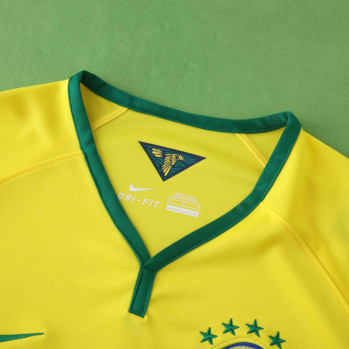Maillot Brésil 2014 Domicile Rétro — vue 3