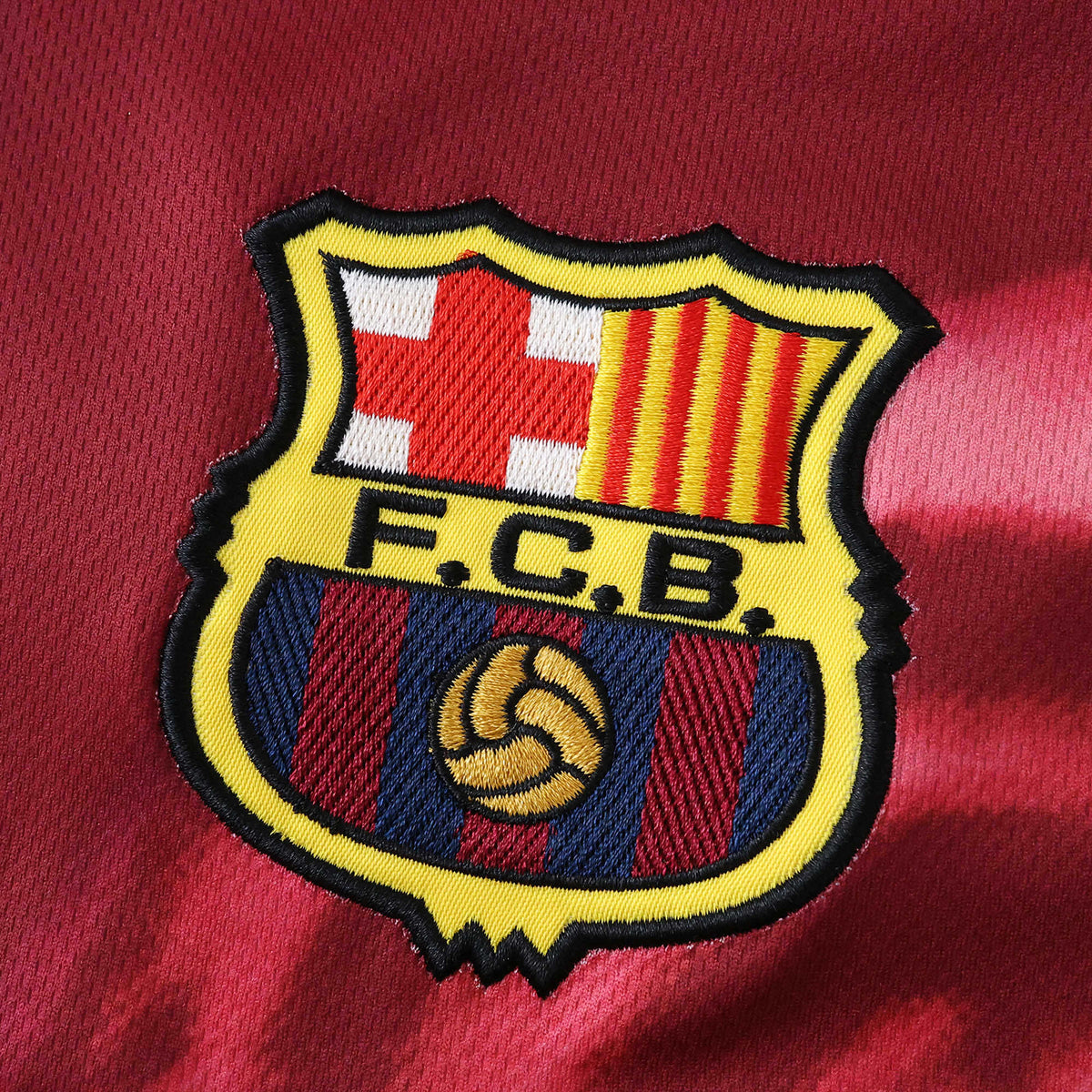 Maillot FC Barcelone 2000 Domicile Rétro — Skeleton — vue 6
