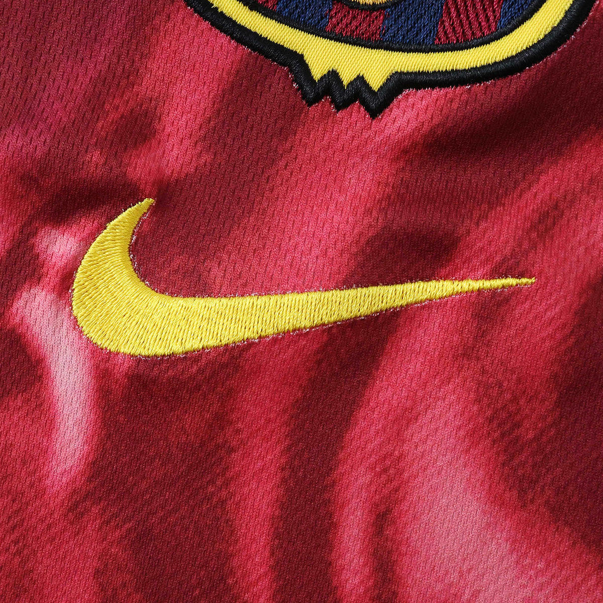 Maillot FC Barcelone 2000 Domicile Rétro — Skeleton — vue 7