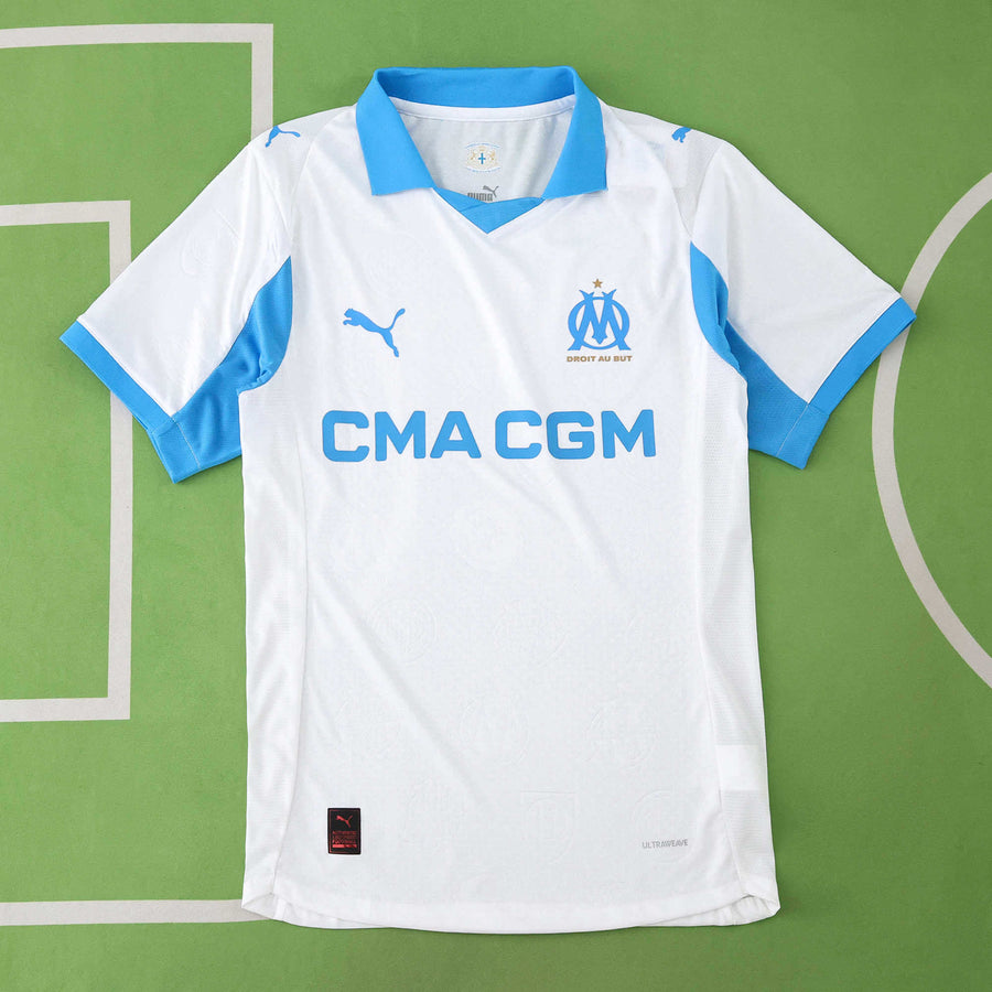 Maillot Olympique de Marseille 2025/26 Domicile — Version Joueur