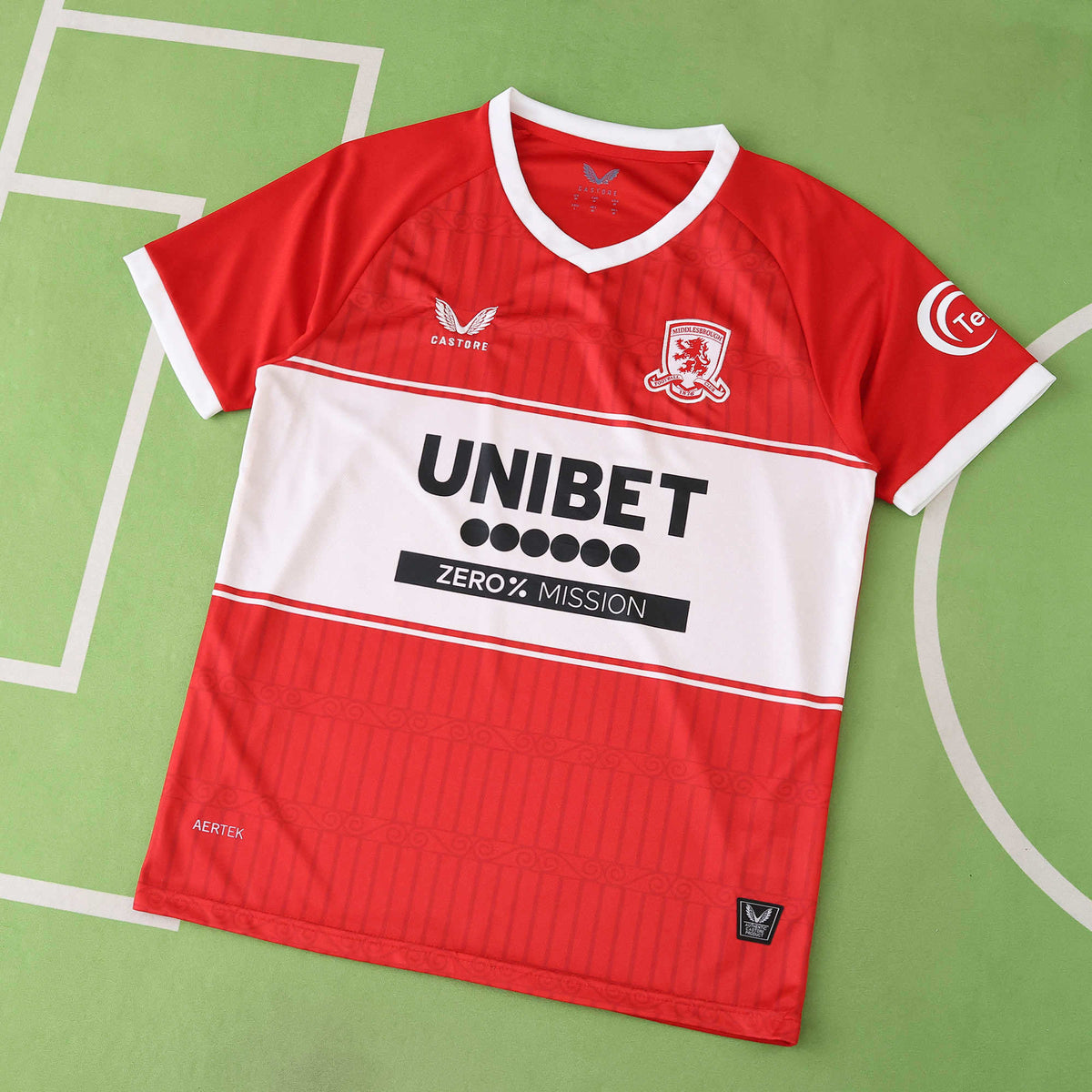 Maillot Middlesbrough 2025/26 Domicile — vue 2
