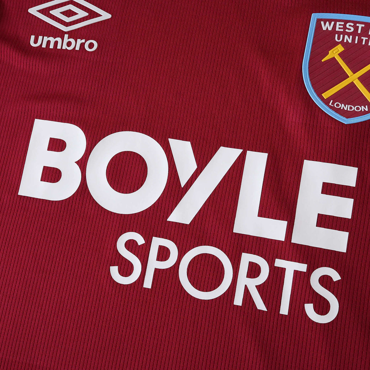 Maillot West Ham United 2025/26 Domicile — Version Joueur — vue 7