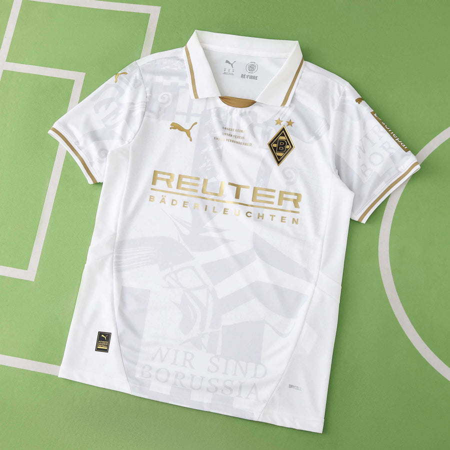 Maillot Borussia Mönchengladbach 2025/26 — 125 ans