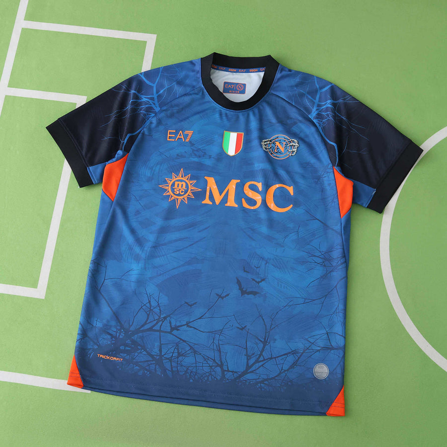 Maillot SSC Naples 2025/26 — Concept · Halloween — vue 3