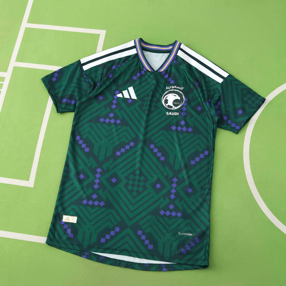 Maillot Arabie Saoudite 2026 Domicile — Version Joueur · Coupe du Monde 2026 — vue 3