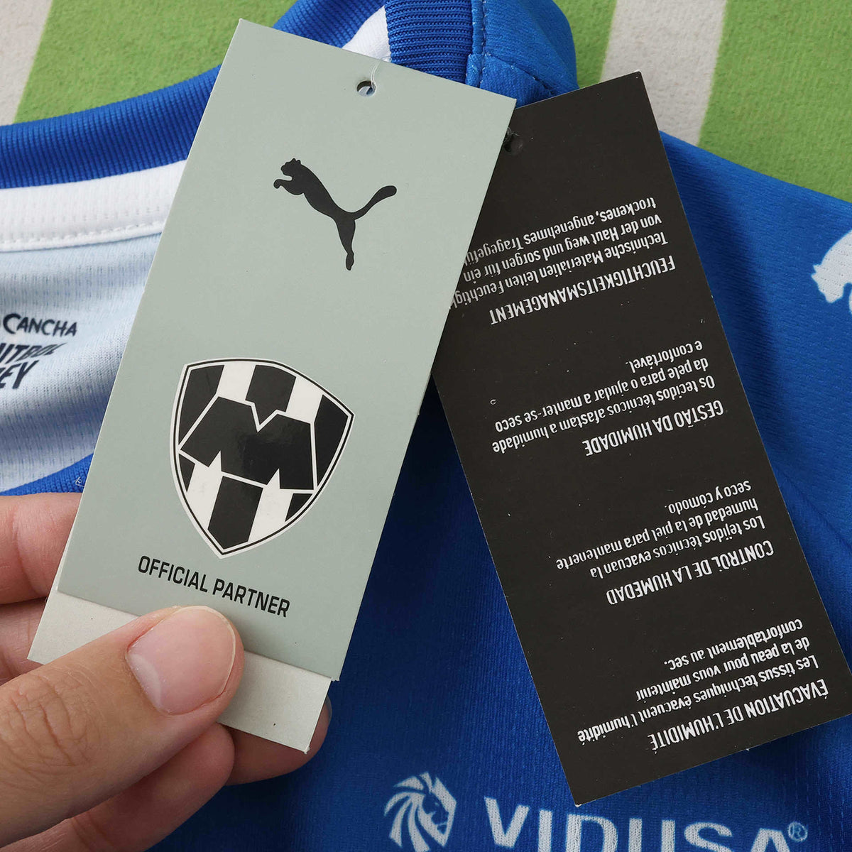Maillot CF Monterrey 2025/26 Third — Version Joueur — vue 8