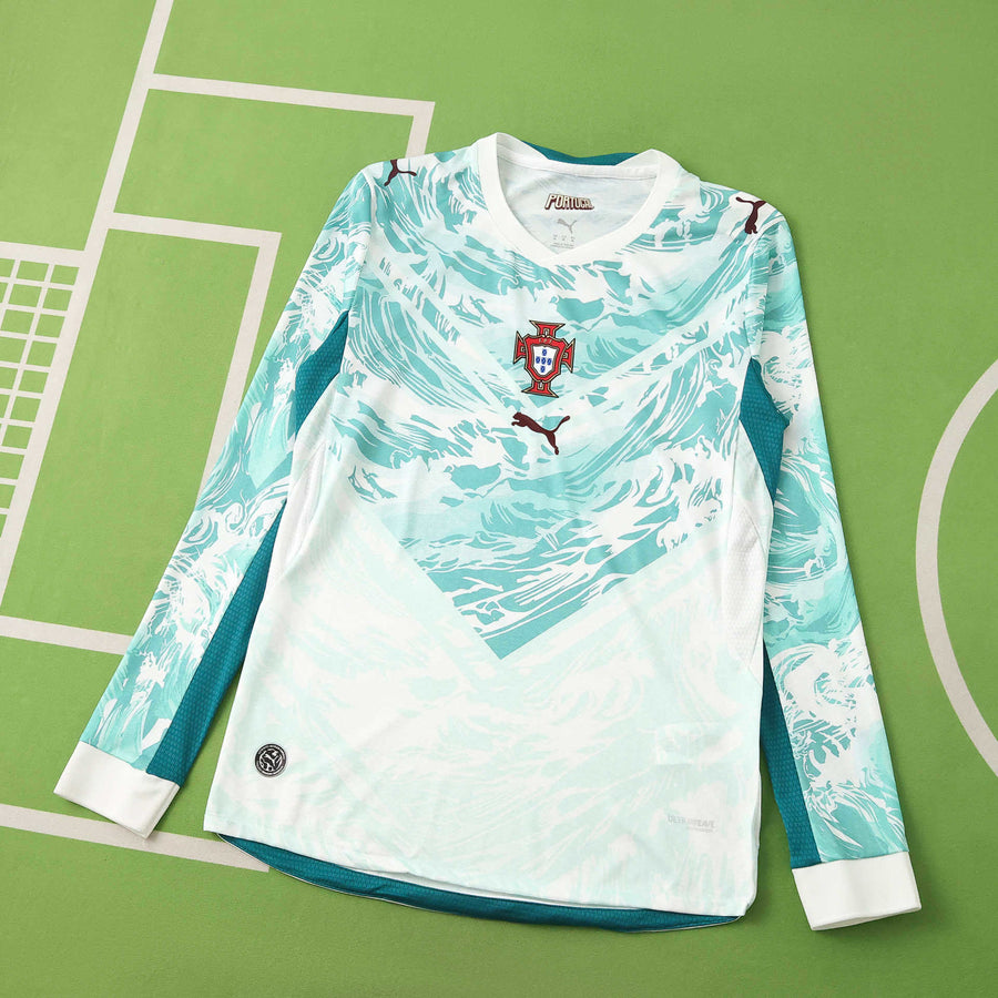 Maillot Portugal 2026 Extérieur Manches Longues — Version Joueur · Coupe du Monde 2026 — vue 2