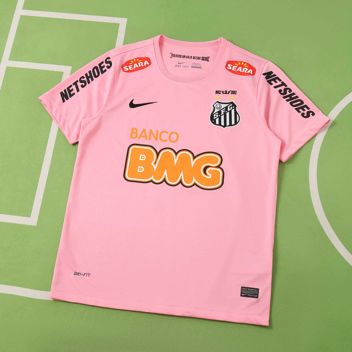 Maillot Santos FC 2013 Rétro — Rose — vue 2