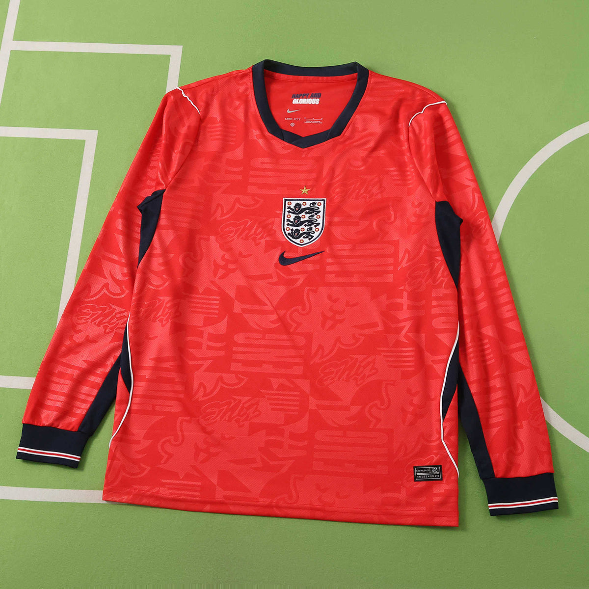 Maillot Angleterre 2026 Extérieur Manches Longues — Coupe du Monde 2026 — vue 3