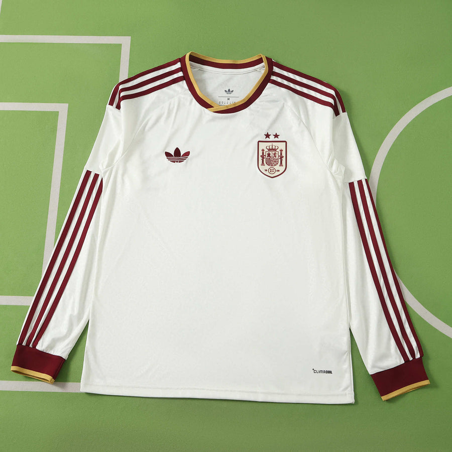 Maillot Espagne 2026 Extérieur Manches Longues — 2 étoiles · Coupe du Monde 2026 — vue 2