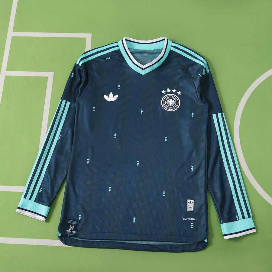 Maillot Allemagne 2026 Extérieur Manches Longues — Version Joueur · Coupe du Monde 2026 — vue 2