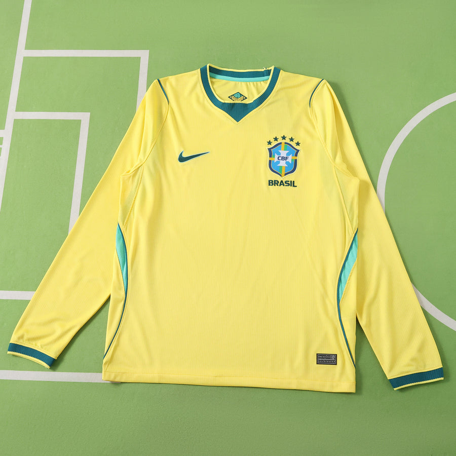Maillot Brésil 2026 Domicile Manches Longues — Coupe du Monde 2026 — vue 2