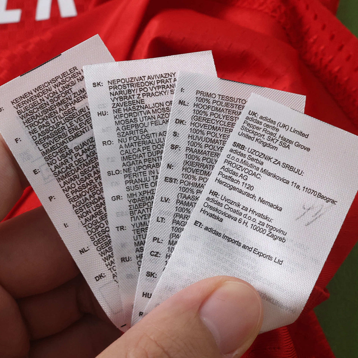 Maillot Arsenal 2026/27 Domicile Manches Longues — Version Joueur — vue 8