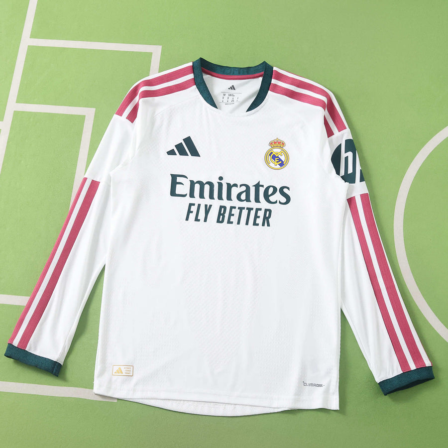 Maillot Real Madrid 2026/27 Domicile Manches Longues — Version Joueur — vue 2