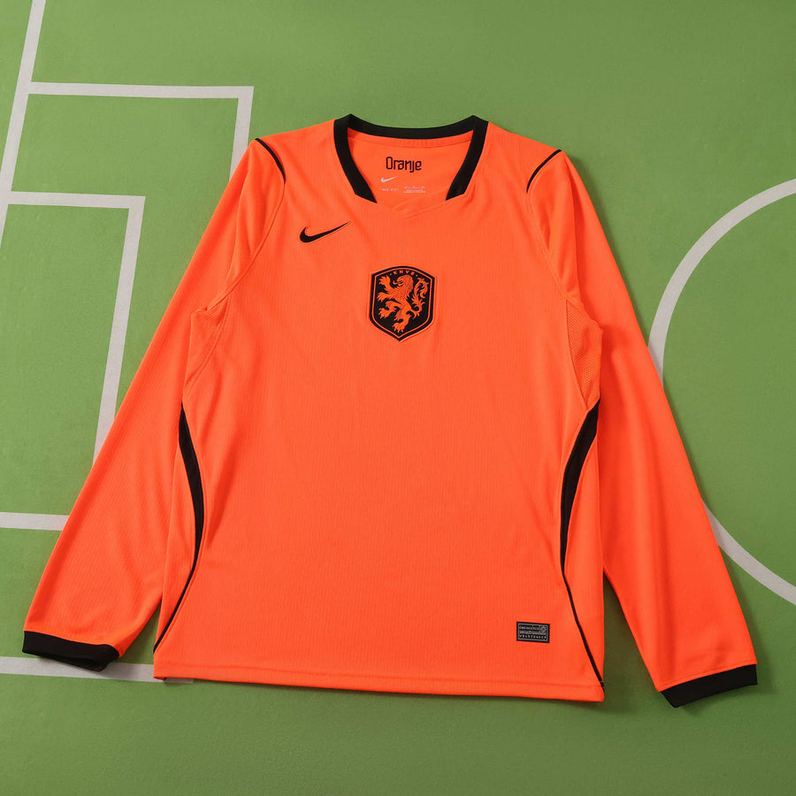 Maillot Pays-Bas 2026 Domicile Manches Longues — Coupe du Monde 2026 — vue 3
