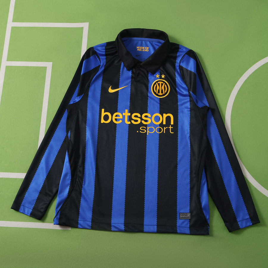 Maillot Inter Milan 2026/27 Domicile Manches Longues — vue 2