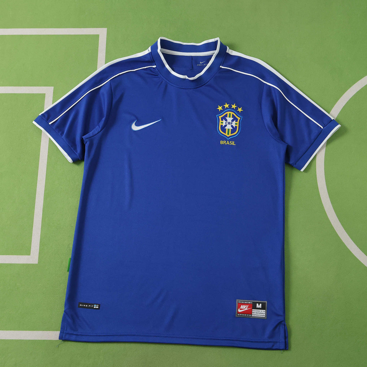 Maillot Brésil 1998 Extérieur Rétro — vue 2