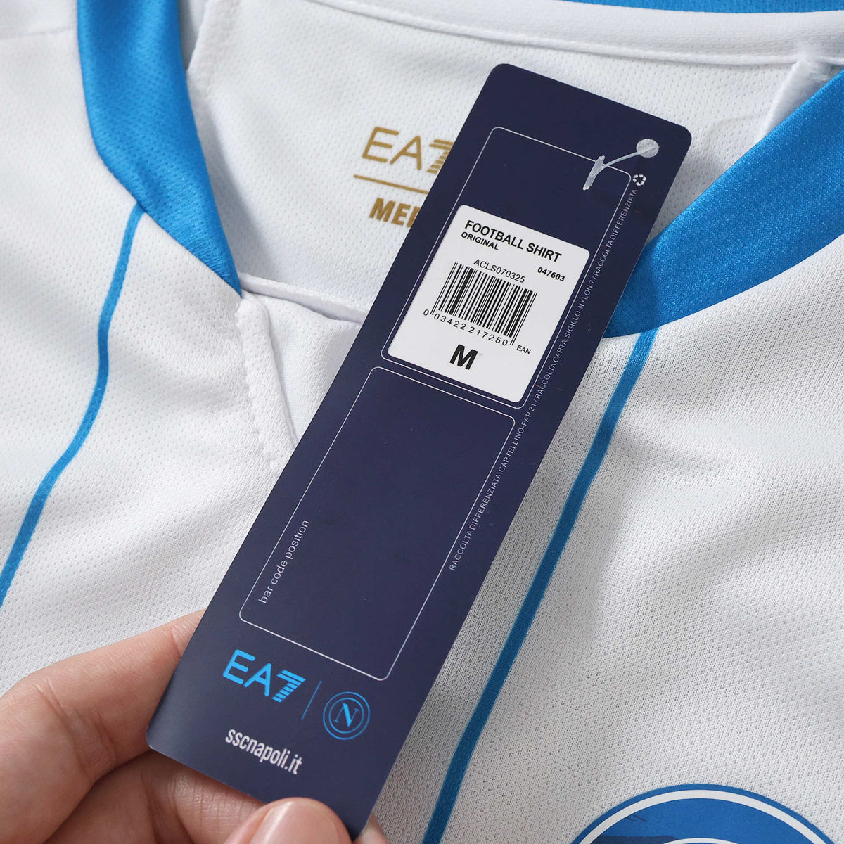 Maillot SSC Naples 2026/27 Extérieur — vue 4