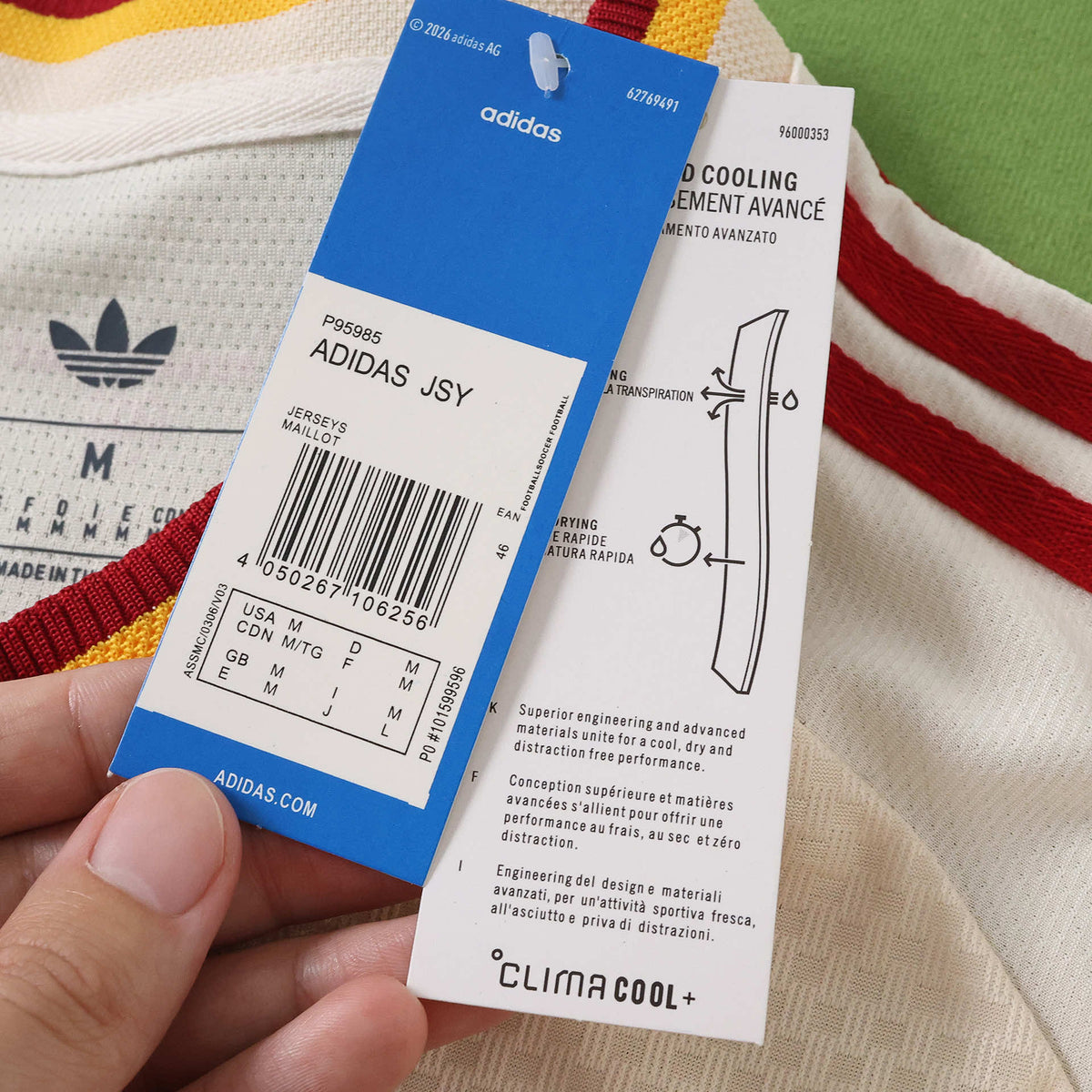Maillot AS Roma 2026/27 Extérieur — Version Joueur — vue 3