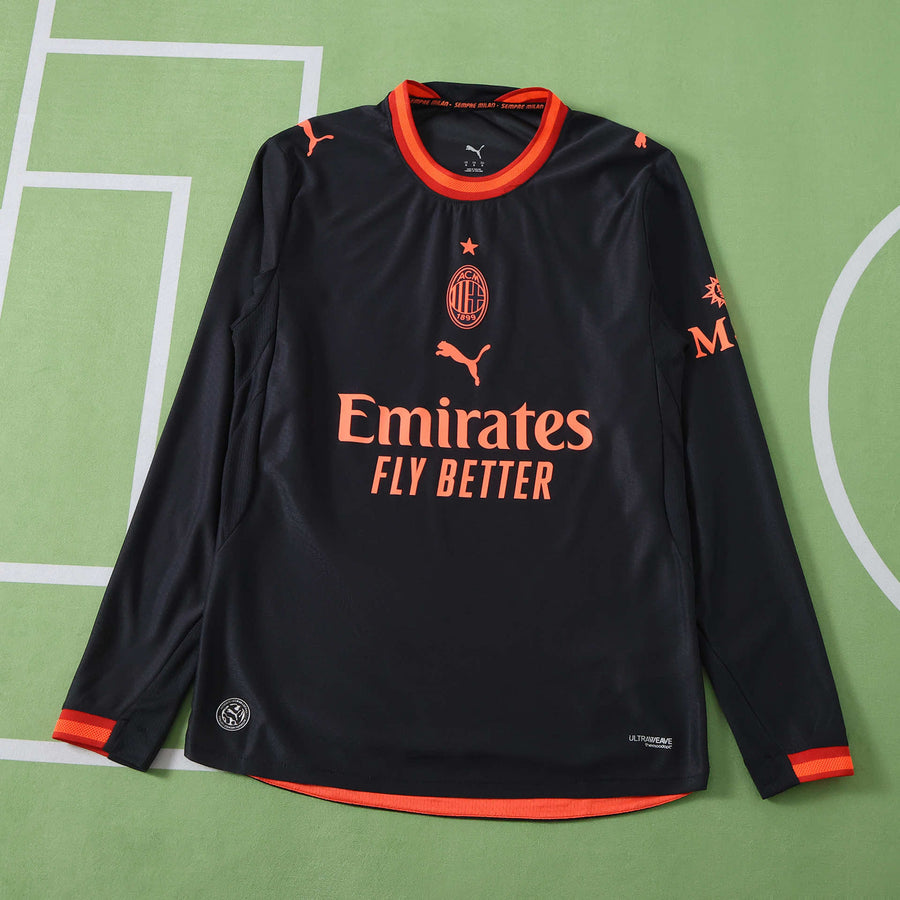 Maillot AC Milan 2026/27 Third Manches Longues — Version Joueur — vue 2