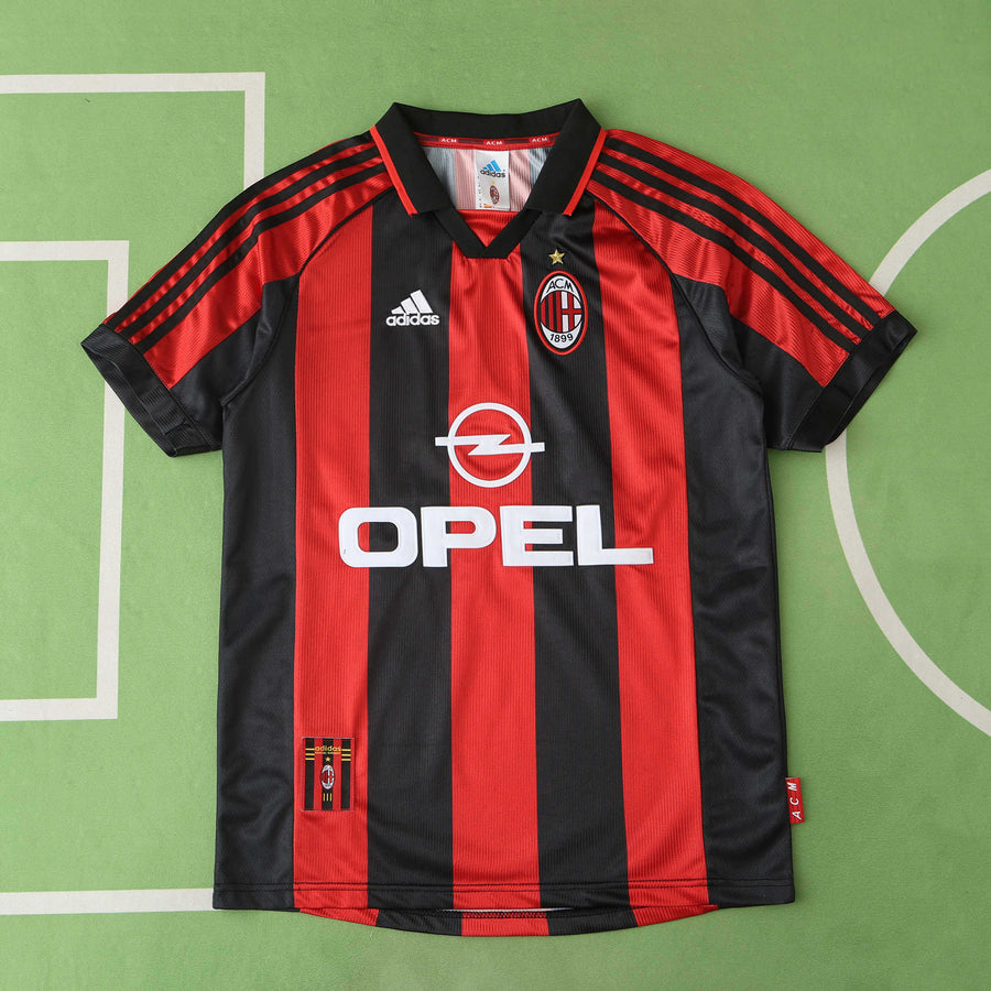 Maillot AC Milan 1998/99 Domicile Rétro