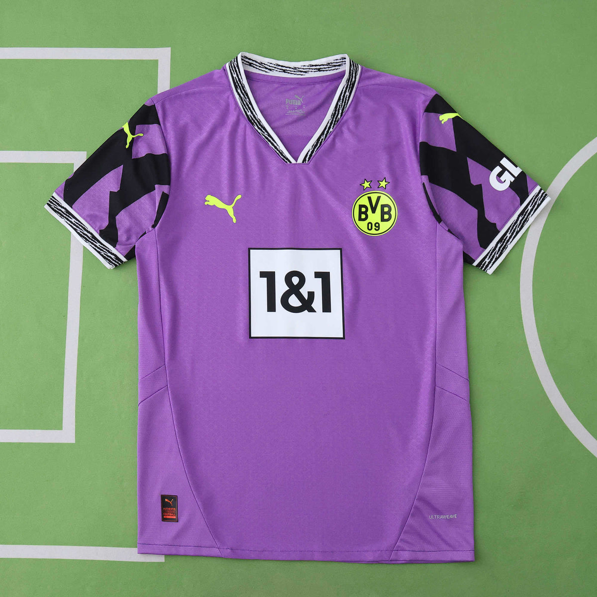 Maillot Borussia Dortmund 2025/26 — Concept · Version Joueur