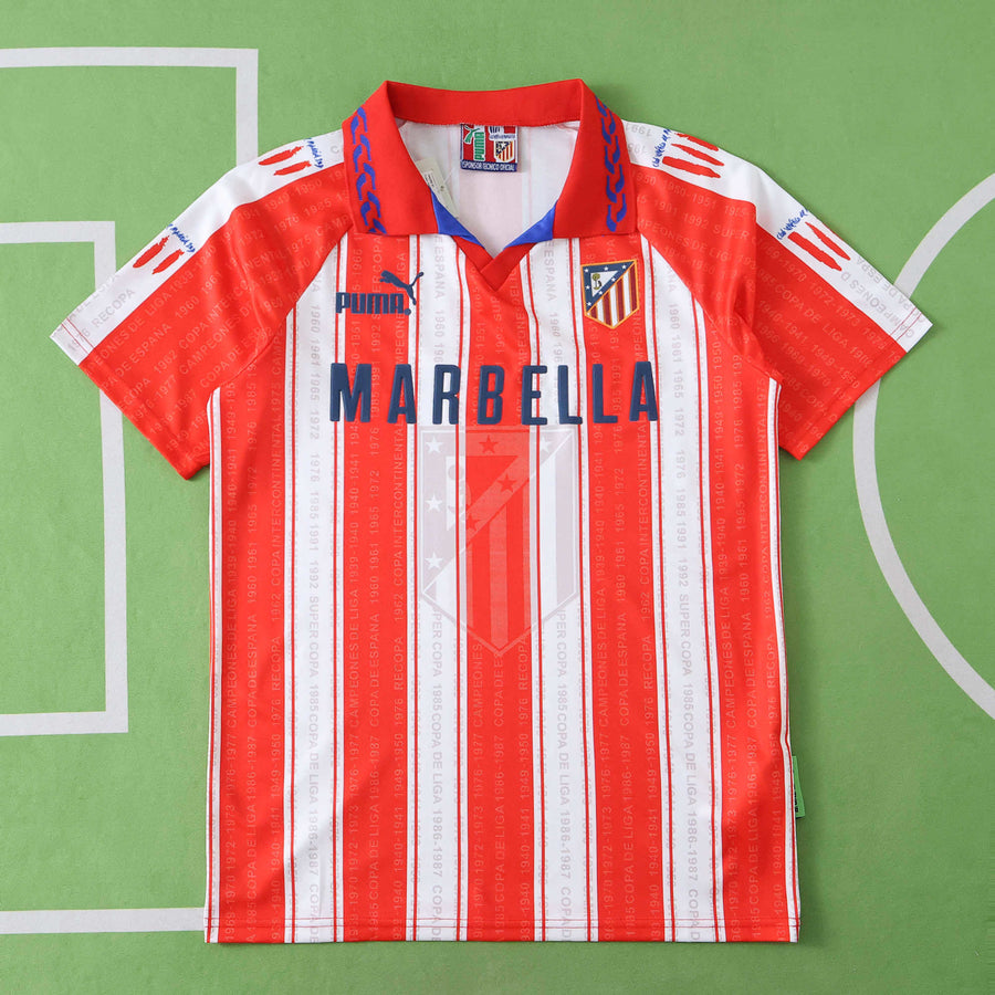 Maillot Atlético de Madrid 1995/96 Domicile Rétro