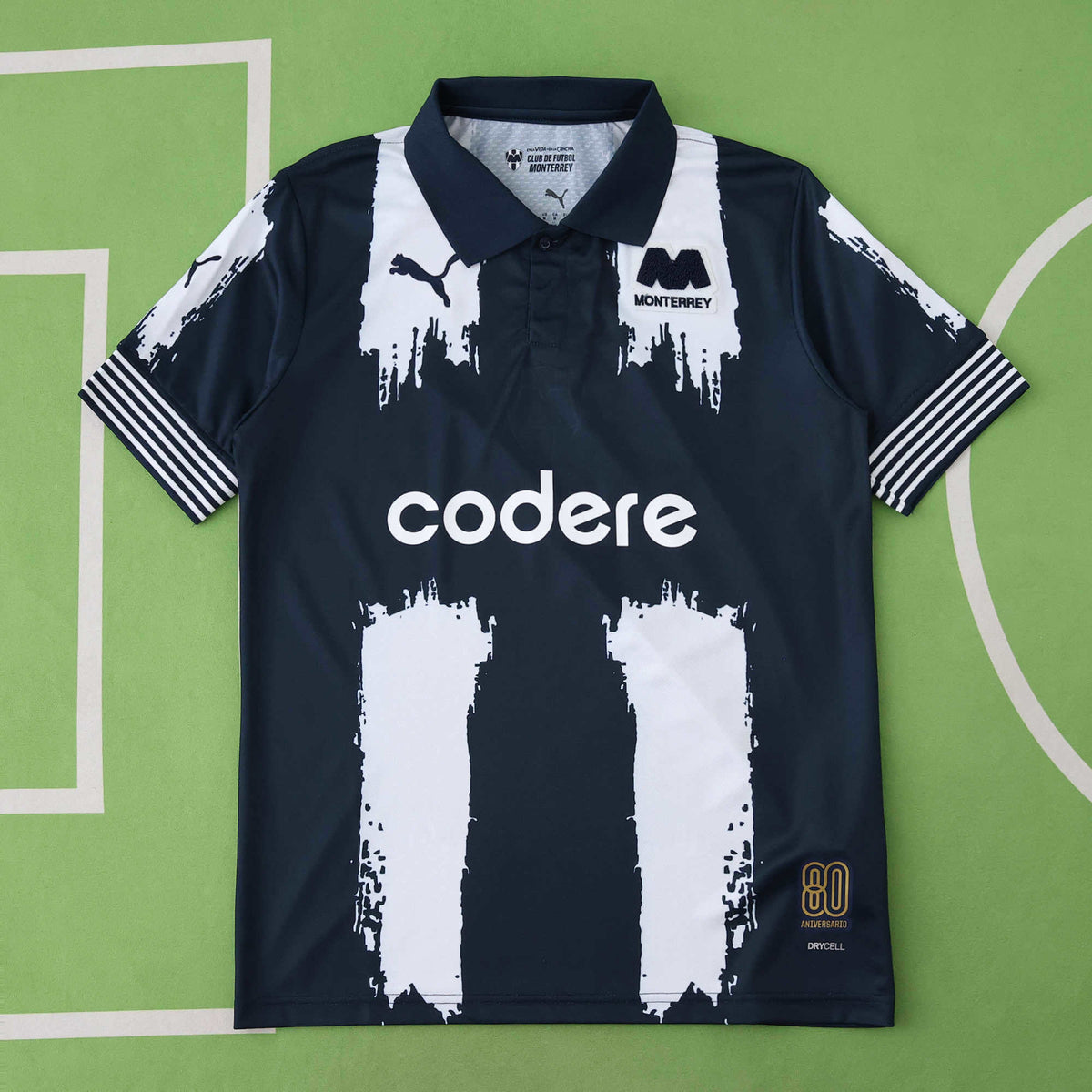 Maillot CF Monterrey 2025/26 — 80 ans